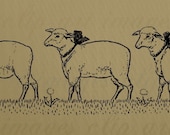 Three Little Sheep Clip Art, Royalty Free, No Credit Required