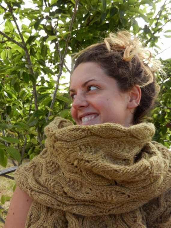 Leaf Stole - Knitting Pattern PDF
