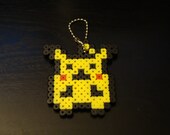 Pokemon Bead Sprite Keychain - Pokemon Yellow Pikachu 2