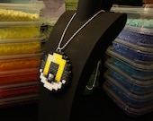 Pokemon Bead Sprite Necklace - Ultra Ball