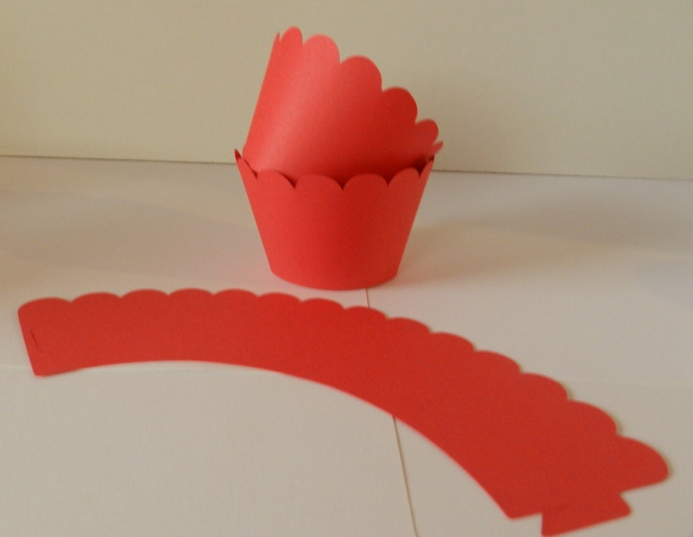 Cupcake Wrappers Red Il_170x135