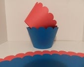 Cupcake Wrappers Red and Blue Il_170x135