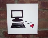 Computer and Mouse Heartwork