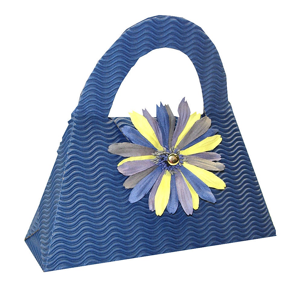 Package of 4 Purse Shaped Gift Boxes