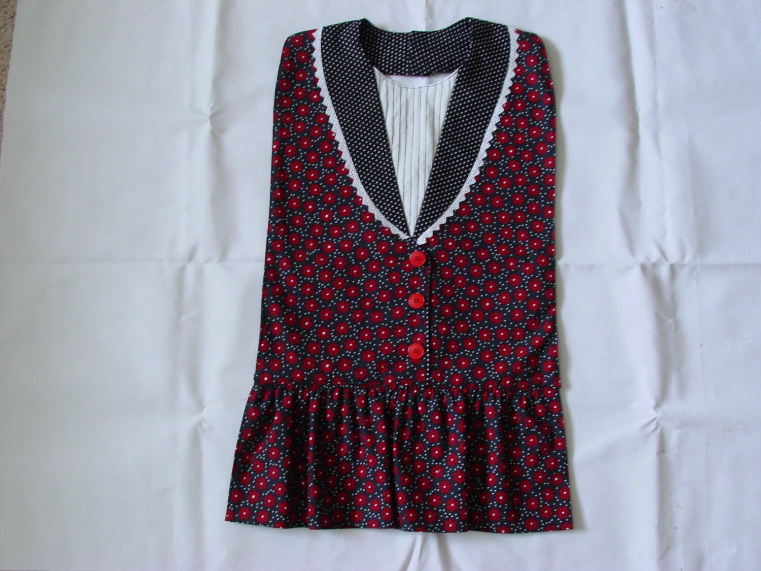Vintage Dress Style Adult Bib - Cute, Cute, Cute for Special Occasions and Everyday Use