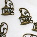 BIRDHOUSE CHARMS (4) charm jewelry