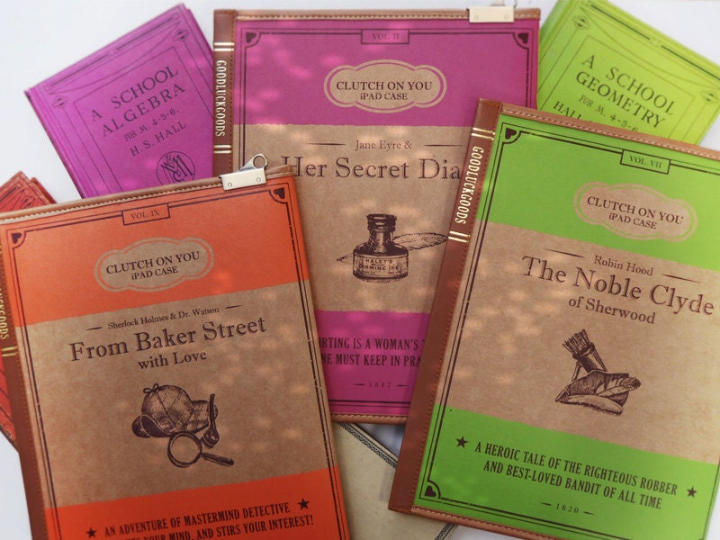 SALE - Clutch on You: From Baker Street with Love iPad case