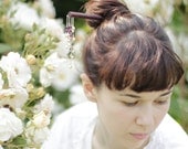 Purple hair stick kanzashi geisha