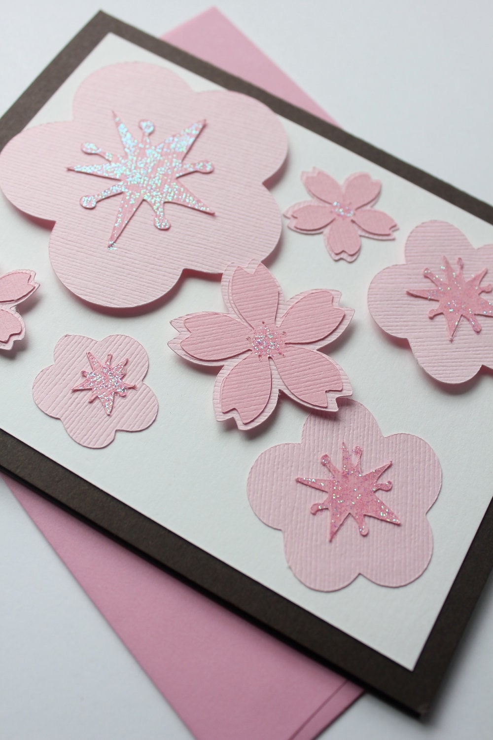 Japanese Cherry Blossoms Card - Just Because