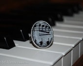 Sheet Music Adjustable Ring