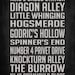 Harry Potter Subway Sign 24" x 36" Poster / Wall Art / Typography Print