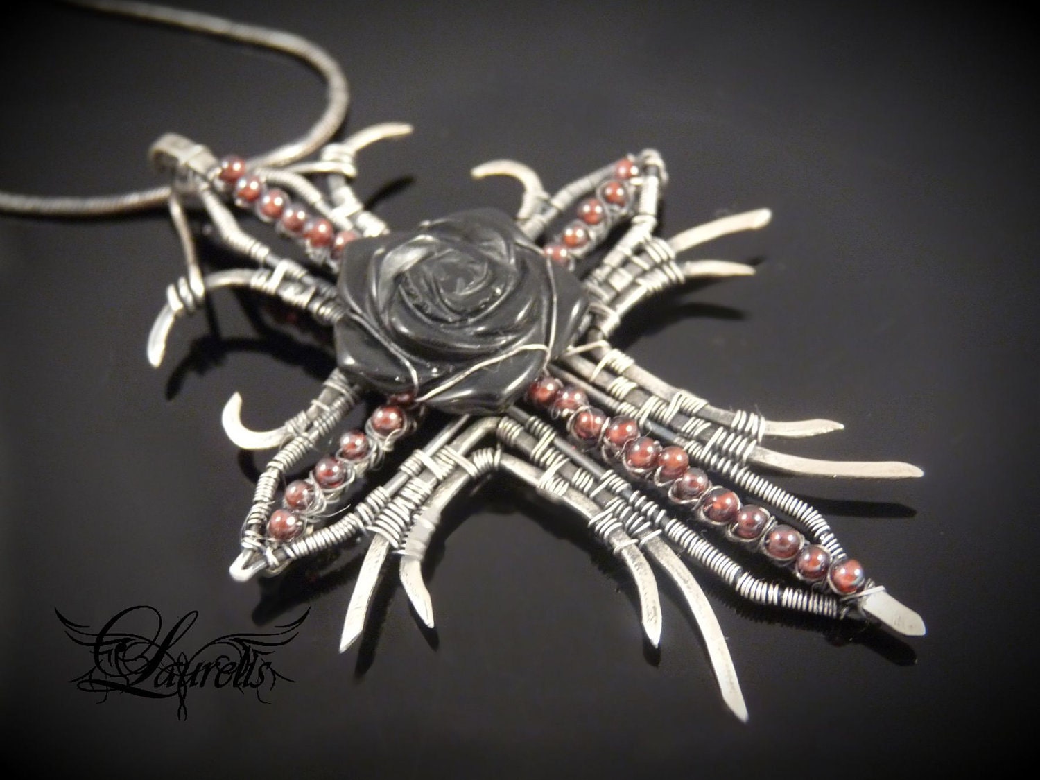 gothic cross - RESERVED LISTING for D.S. - Please do not try to buy it if it is not you