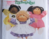 SALE 44% off Butterick 6509 Cabbage Patch Kids Clothing Pattern 1984