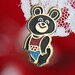 1980 Olympics Mascot Pin USSR Misha the bear