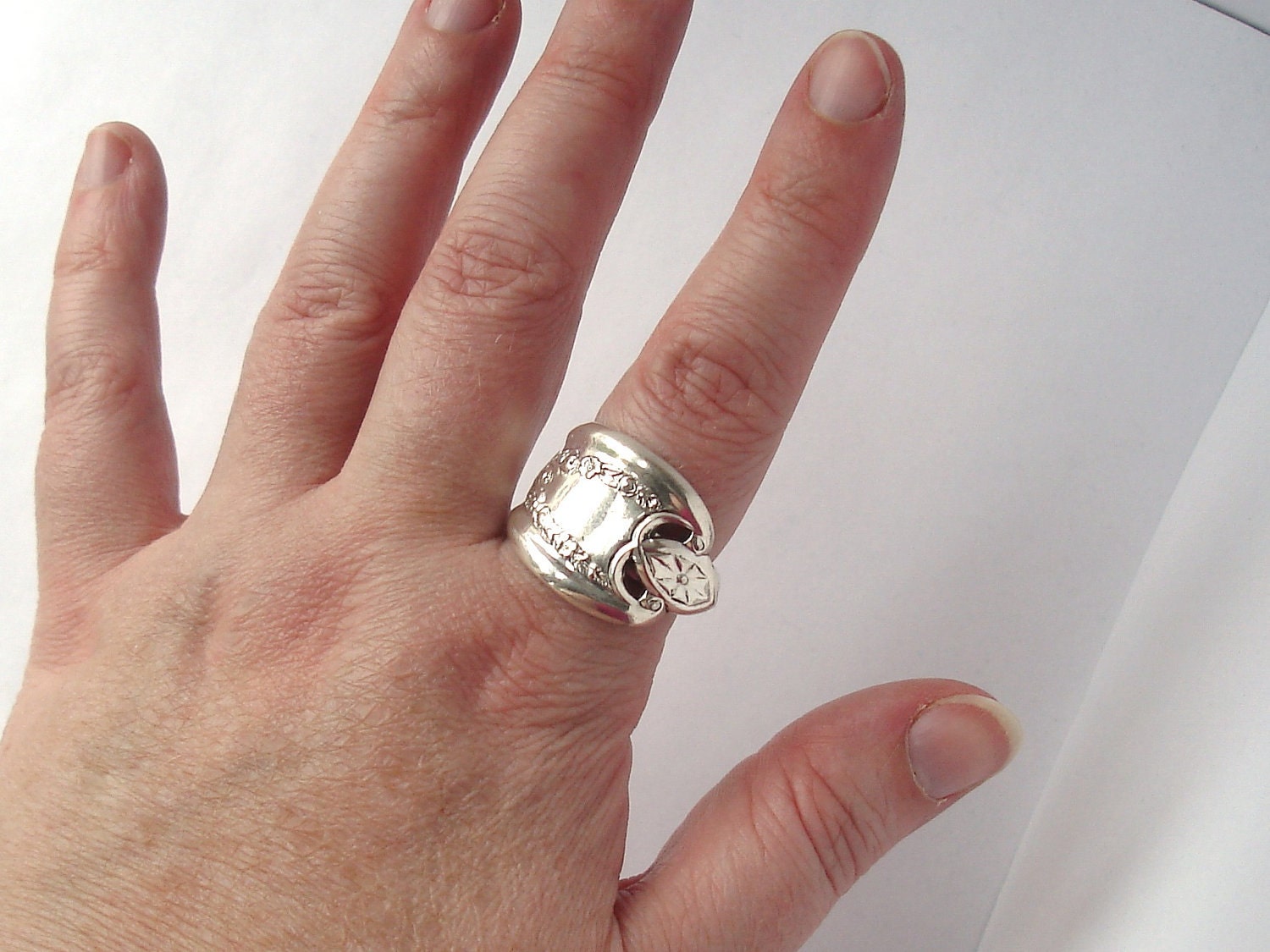 Wholesale Lot of 12, Silverplated Vintage Spoon Rings