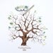 SALE: Budget Friendly Family or Wedding Thumbprint Tree/ Family Reunion Keepsake (11x14)