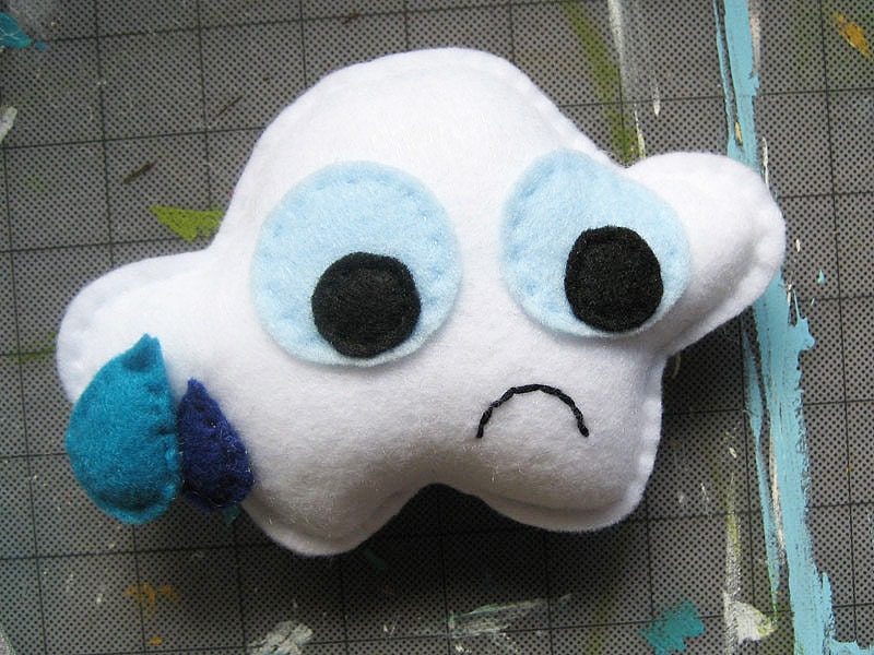 Pouty Cloud, Plushie