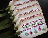 Christmas Wishes and Ornaments - Christmas Gift Tags