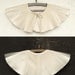 Angel. wedding cape in white cream ivory or beige. bridal capelet. romantic ruffled tulle ruffled shrug in retro style by KarolinFelix