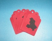 Ariel The Little Mermaid silhouette storybook gift cards for  birthdays, gift giving