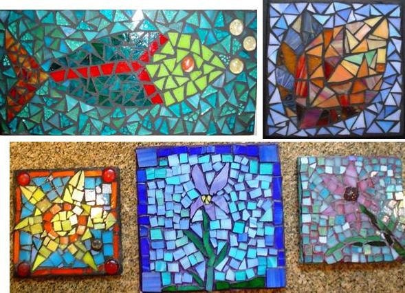Made to Order Art Tile Mosaic Stained Glass Mixed Media Custom Art