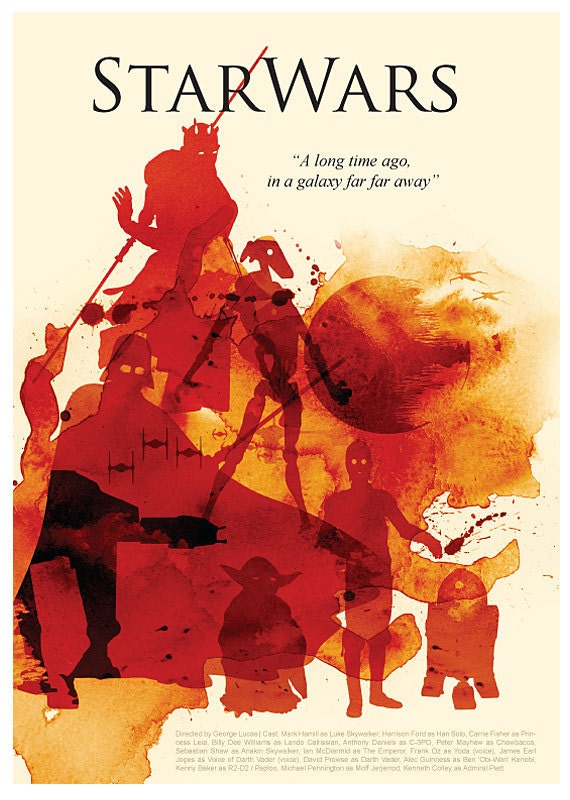 Star Wars - Poster A3 Print