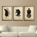 Spiderman, Batman and Captain America Poster Set 11x17