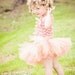 Tutu Baby Toddler Girl Tutu - Tropical Sunset Summer Tutu - 6 Months to 5T - Matching Satin Flower Clip