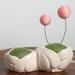 Felted Flower Double Pincushion