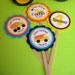 Construction Crane Personalized Birthday Party Invitation (set of 8)