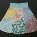 Flattering Must-Have women's upcycled recycled t-shirt Hippie Skirt from TWINKLE size 4 6 8 10 small medium