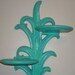 Vintage Syroco Shelf in Turquoise