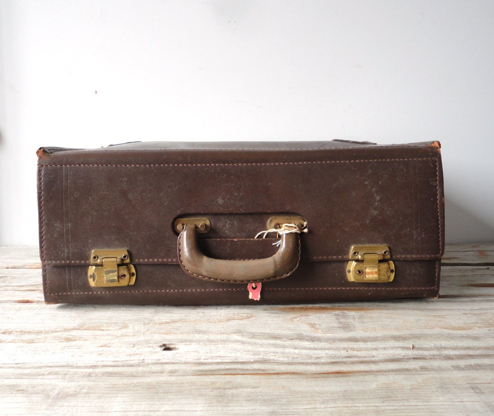 Large Soft All Leather Briefcase - OceanSwept