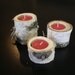 30 Birch bark log Tea light holders short size wedding rustic decor