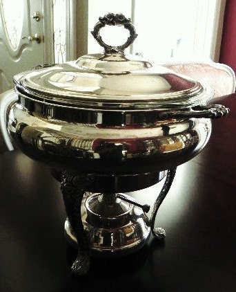 Antique Silverplate Food Server/Warmer
