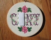 PATTERN MATURE C-nt Floral Cross Stitch