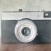 25% Off SALE Still Life Fine Art Photograph. home decor. old vintage russian camera. smena 8.  muted, soft, 6x9