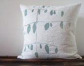 Soar Printed Hemp Pillow Cover