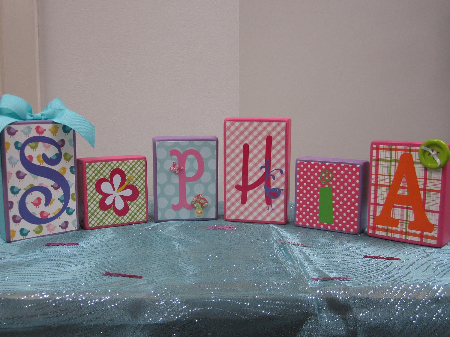 Wood Block Letters