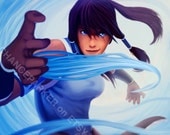 Korra - Avatar - Legend of Korra - 11x14" Print