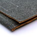iPad Sleeve / iPad Case / iPad Cover / iPad Organizer - Dark Gray & Mustard - Weird.Old.Snail