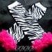 All Legwarmers ON SALE- Zebra with hot pink ruffle Girls Leg Warmers ) Perfect for crawling baby