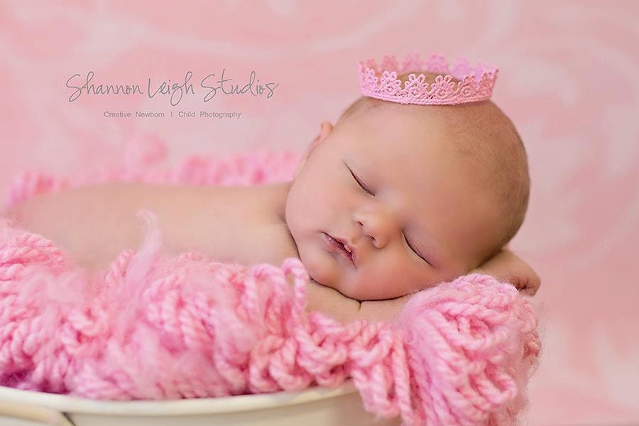 Sweet Sophie Pink Tiara From The Sweet Baby Royalty Newborn Tiara Collection Stunning Unique Newborn Photo Prop
