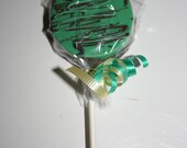 12 Mint Dark Chocolate Oreo Cookie Pops Sucker lollipop Birthday gift Party Favor Kids Baby Showers