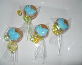 30 funfari Safari Animal Oreo cookies Chocolate Pop Lollipops Baby Shower 1st 2nd 3rd 4th Birthday gift Party Favor Kids