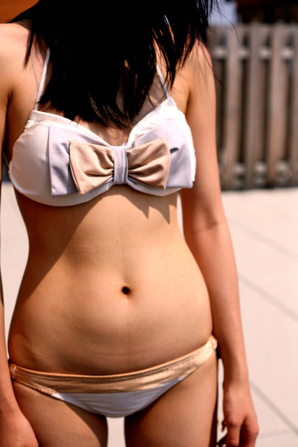 Bow Bandeau Bikini set