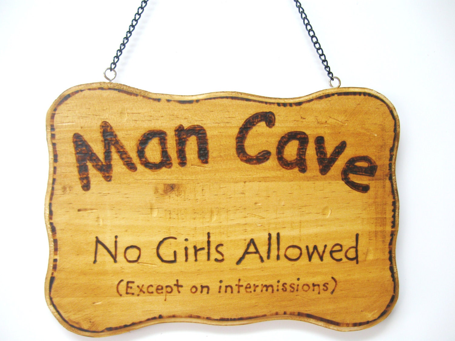 Man Cave sign. For your Pub, basement or garage. Great Christmas gift