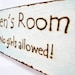 Rustic Custom wood burned name plate.  Boy or Girls Room.