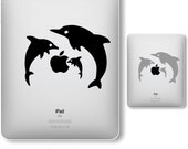 Dolphin Decal sticker to customise your Ipad Ipad2 and macbook all sizes 11'', 13'', 15'' 17''