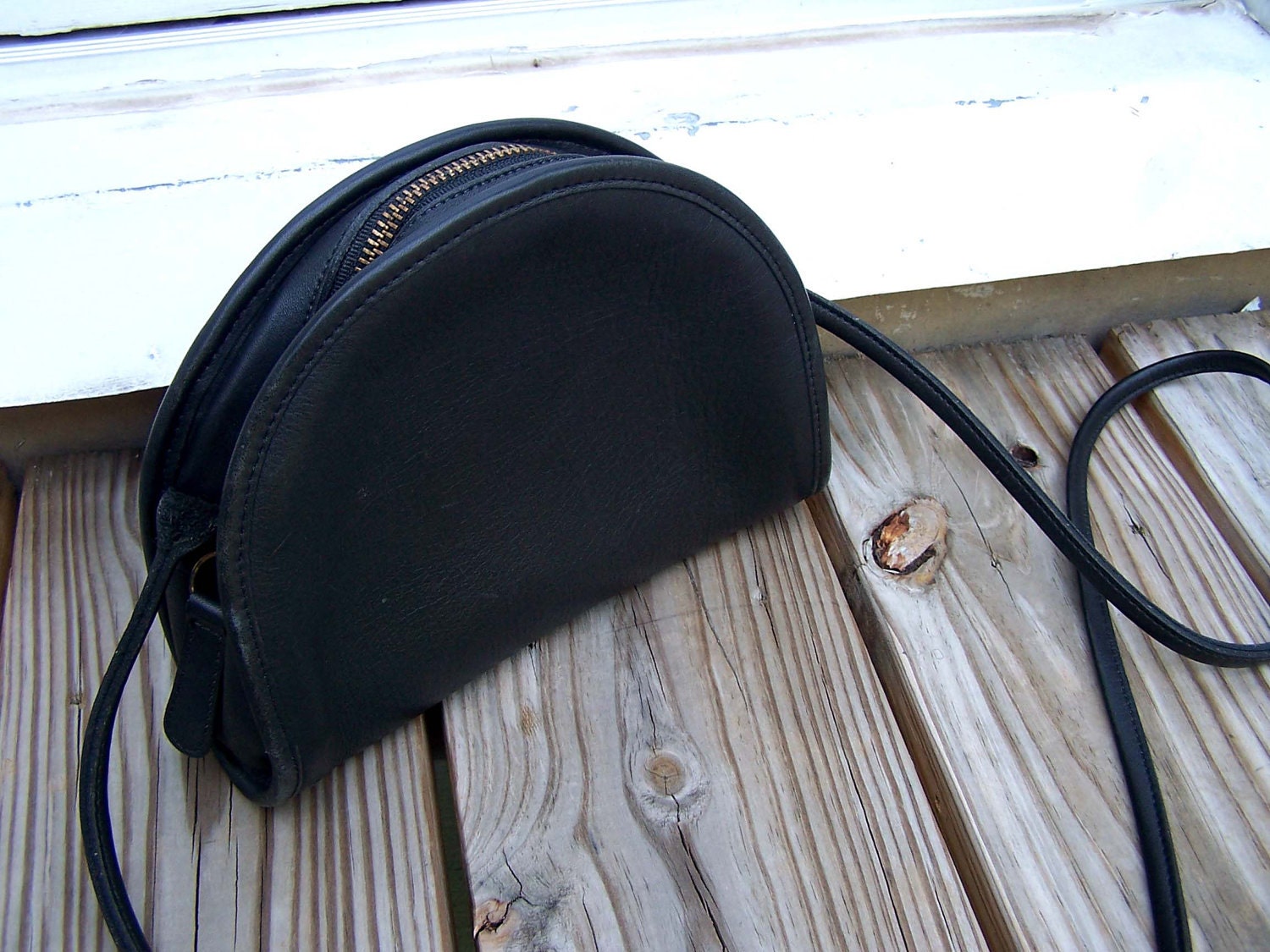 COACH Vintage  Purse in Black Leather
